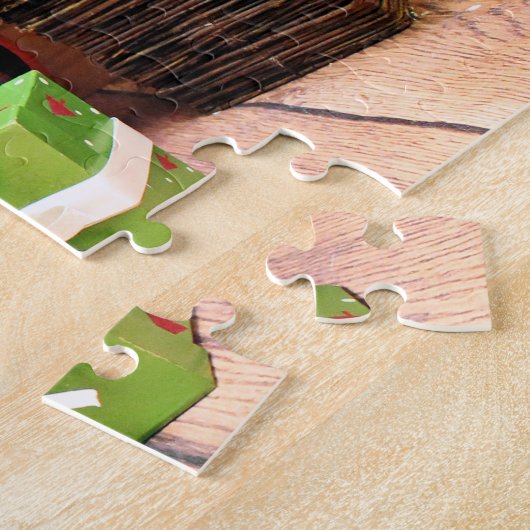 Kerstmis - Engels Springer Spaniel - Cloe Legpuzzel (Zijkant)