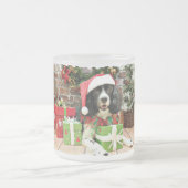 Kerstmis - English Springer Spaniel - Lucy Matglas Koffiemok (Center)