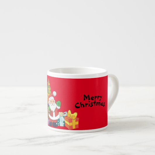 Kerstmis Espresso Kop (Voorkant rechts)