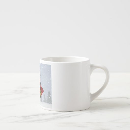 Kerstmis Espresso Kop (Rechts)