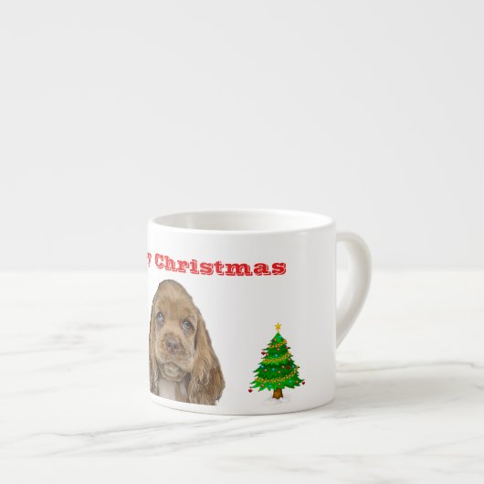 Kerstmis Espresso Kop (Voorkant rechts)