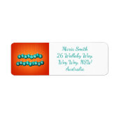 Kerstmis Etiket (Voorkant)