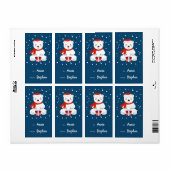 Kerstmis Etiket (Full Sheet)