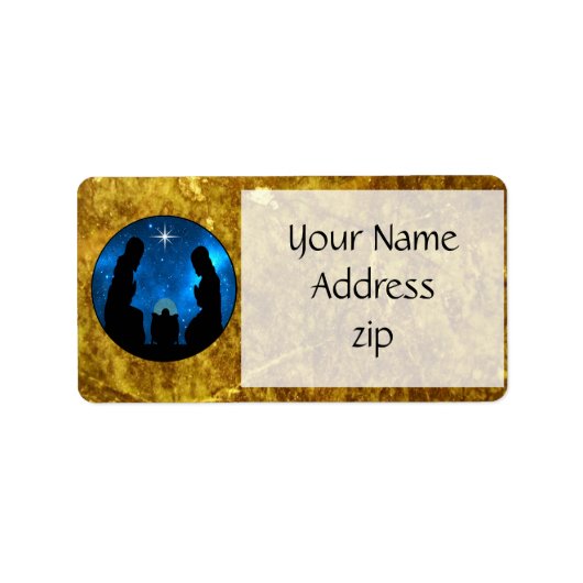 Kerstmis Etiket (Voorkant)