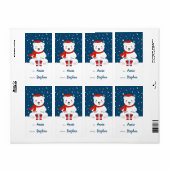 Kerstmis Etiket (Full Sheet)