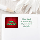 Kerstmis Etiket (Insitu)