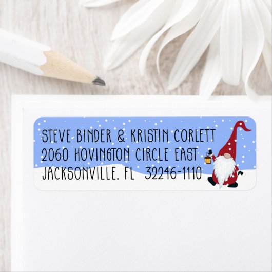 Kerstmis Etiket (Insitu)