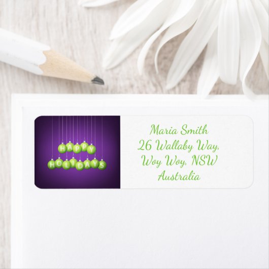 Kerstmis Etiket (Insitu)