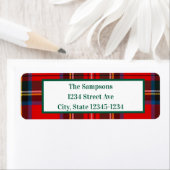 Kerstmis Etiket (Insitu)