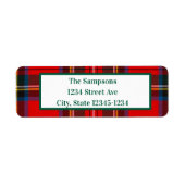 Kerstmis Etiket (Voorkant)