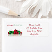 Kerstmis Etiket (Insitu)