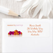 Kerstmis Etiket (Insitu)