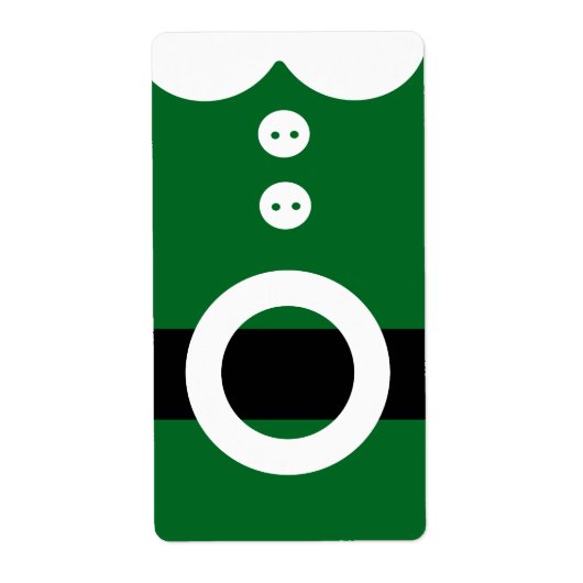 Kerstmis Etiket (Voorkant)