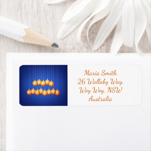 Kerstmis Etiket (Insitu)