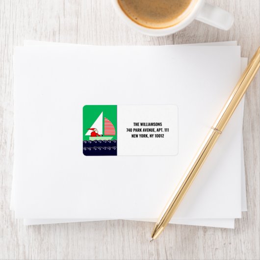 Kerstmis Etiket (Insitu)