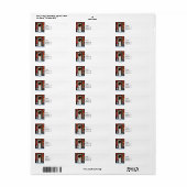 Kerstmis Etiket (Full Sheet)