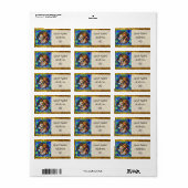 Kerstmis Etiket (Full Sheet)