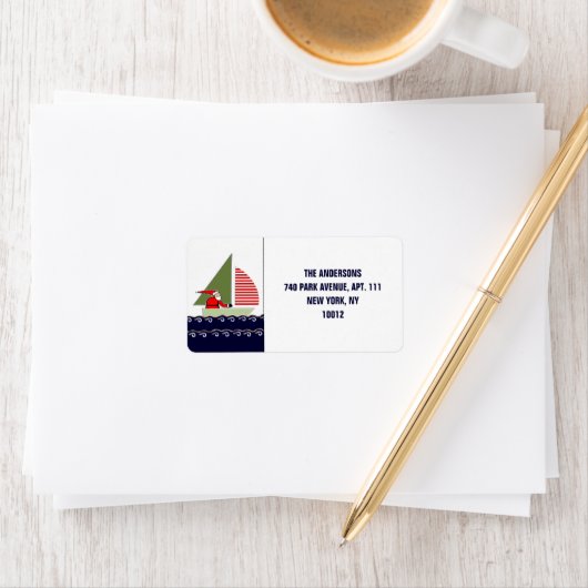 Kerstmis Etiket (Insitu)