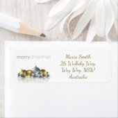 Kerstmis Etiket (Insitu)