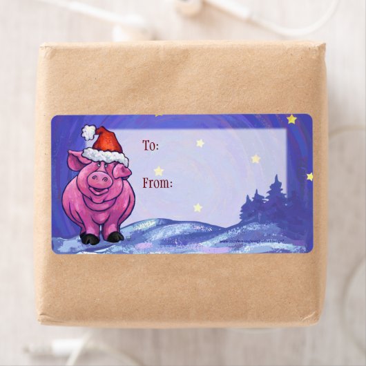 Kerstmis Etiket (Insitu)