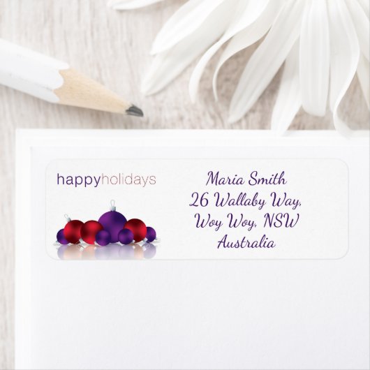 Kerstmis Etiket (Insitu)