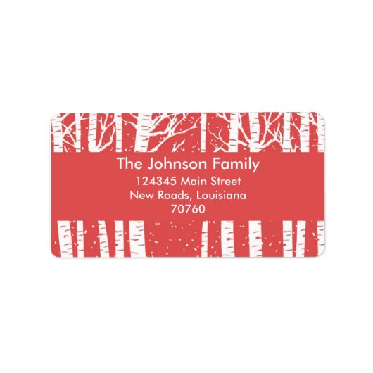 Kerstmis Etiket (Voorkant)