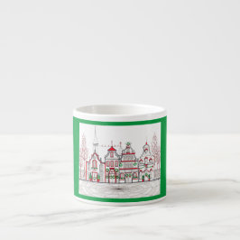 Kerstmis: European Shops Espresso Cup Kop