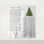 Kerstmis Eve Verhaal Wandkleed (Voorkant)