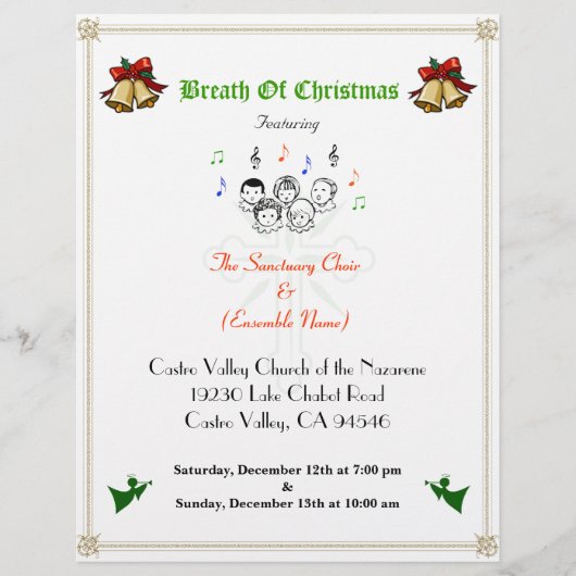 Kerstmis_Event Flyer (Voorkant)