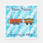 Kerstmis Express - Buon Natale Servet (Voorkant)