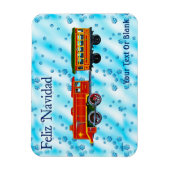 Kerstmis Express - Feliz Navidad Magneet (Verticaal)