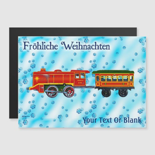 Kerstmis Express - Fröhliche Weihnachten (Voorkant / Achterkant)