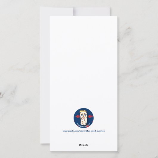 Kerstmis Express - Joyeux Noël Feestdagenkaart (Achterkant)