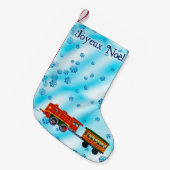 Kerstmis Express - Joyeux Noël Kleine Kerstsok (Voorkant (Hangend))