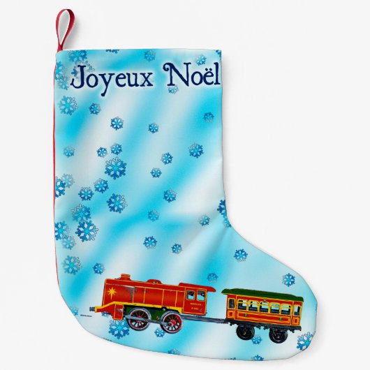 Kerstmis Express - Joyeux Noël Kleine Kerstsok (Voorkant)