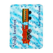 Kerstmis Express - Vrolijk kerstfeest Magneet (Verticaal)