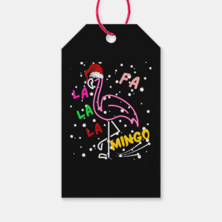 Kerstmis Fa la la mingo Essential Cadeaulabel