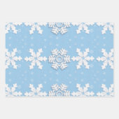 Kerstmis: Fairy Tale Fantasy Snowy Forest Inpakpapier Vel (Voorkant 2)