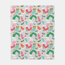 kerstmis falalala gray - Stockings