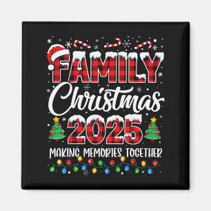 Kerstmis Familie 2025 Matching Squad Sinterklaas R Magneet