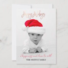 Kerstmis familie, baby Sinterklaas Feestdagenkaart