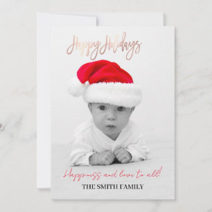 Kerstmis familie, baby Sinterklaas Feestdagenkaart