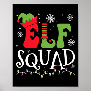 Kerstmis Familie Bijpassende Pyjama Grappige Kerst Poster