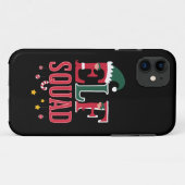 Kerstmis Familie Bijpassende Pyjama's Elf Squad Case-Mate iPhone Case (Achterkant (horizontaal))