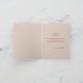 Kerstmis familie foto collage | Love Peace Joy Feestdagen Kaart (Binnen)