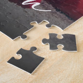 Kerstmis Familie Foto Legpuzzel (Zijkant)