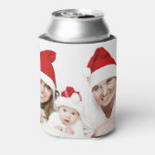 Kerstmis familie foto | Upload uw foto Blikjeskoeler (Blikje Achterkant)