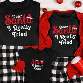 Kerstmis familie gepersonaliseerde grappige lieve  t-shirt