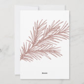 Kerstmis familie, kleine kerstman feestdagenkaart (Achterkant)