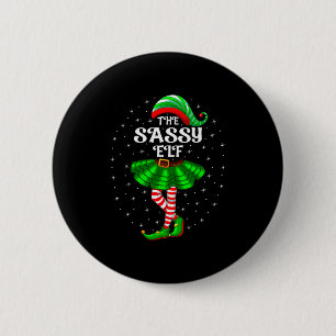 Kerstmis Familie Matching Vrouwen Meisjes Moeder D Ronde Button 5,7 Cm